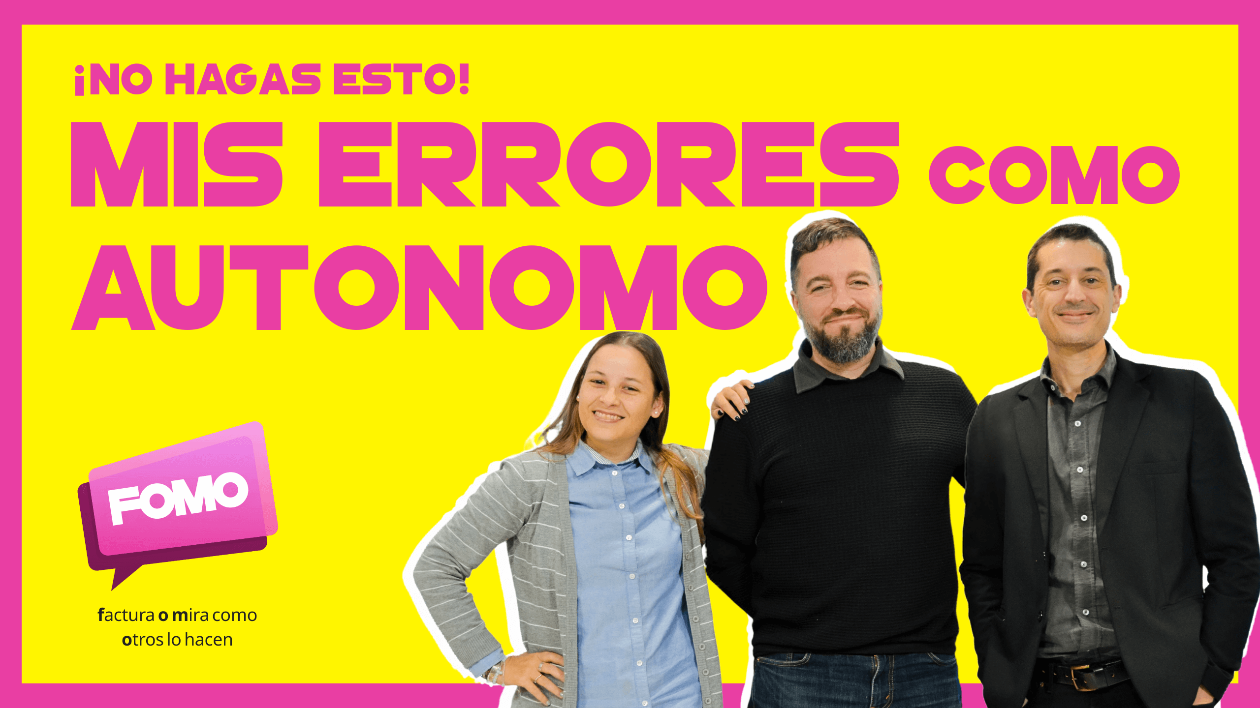 10 Errores como Autónomo, Emprendedor y Freelancer ❌ ¡No hagas Esto!