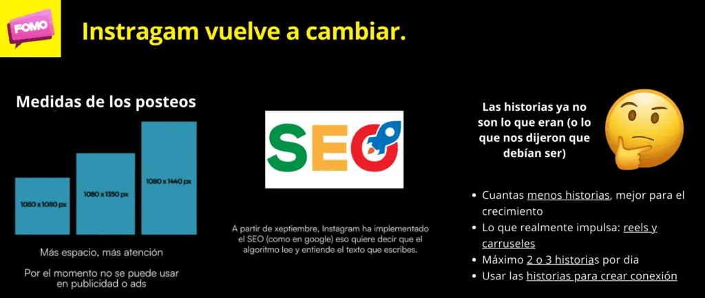 instagram se actualizo 1
